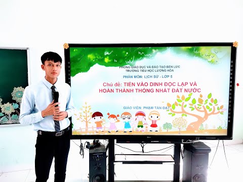 Video Lịch sử lớp 5, chủ đề: TIẾN VÀO DINH ĐỘC LẬP VÀ HOÀN... - YouTube