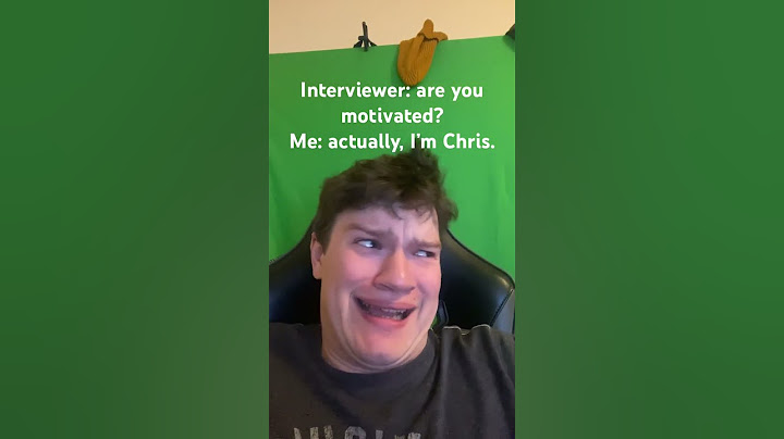 A Bad Job Interview