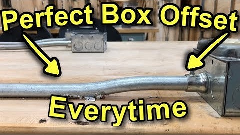 EMT Box Offsets: Master this Essential Bend