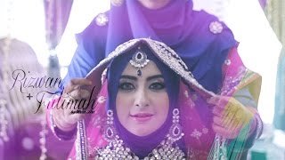 INDIAN MUSLIM WEDDING (Kuala Lumpur, MALAYSIA) : Rizwan   Fatimah // Reception by NEXT ART