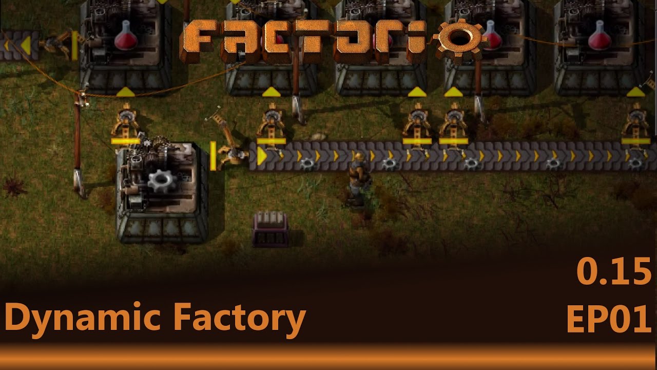 Factorio : Dynamic Factory Lets Play EP01 - Getting Started - YouTube