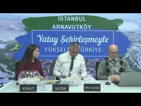 İSTANBUL ARNAVUTKÖY 100 BİN SOSYAL KONUT 2+1  KONUT BELİRLEME KURASI