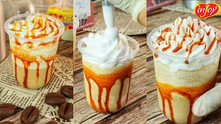 Caramel Macchiato Frappe Pang Negosyo using inJoy products with costing