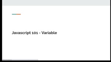 [廣東話][字幕] Javascript 101 之 Variable