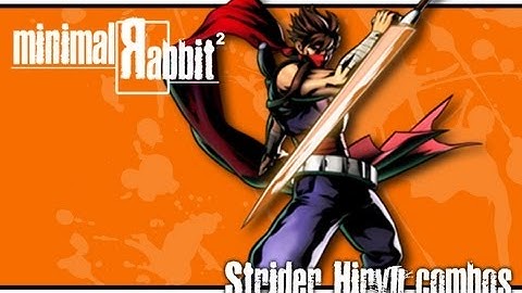 UMvC 3 - Strider Hiryu Combos.