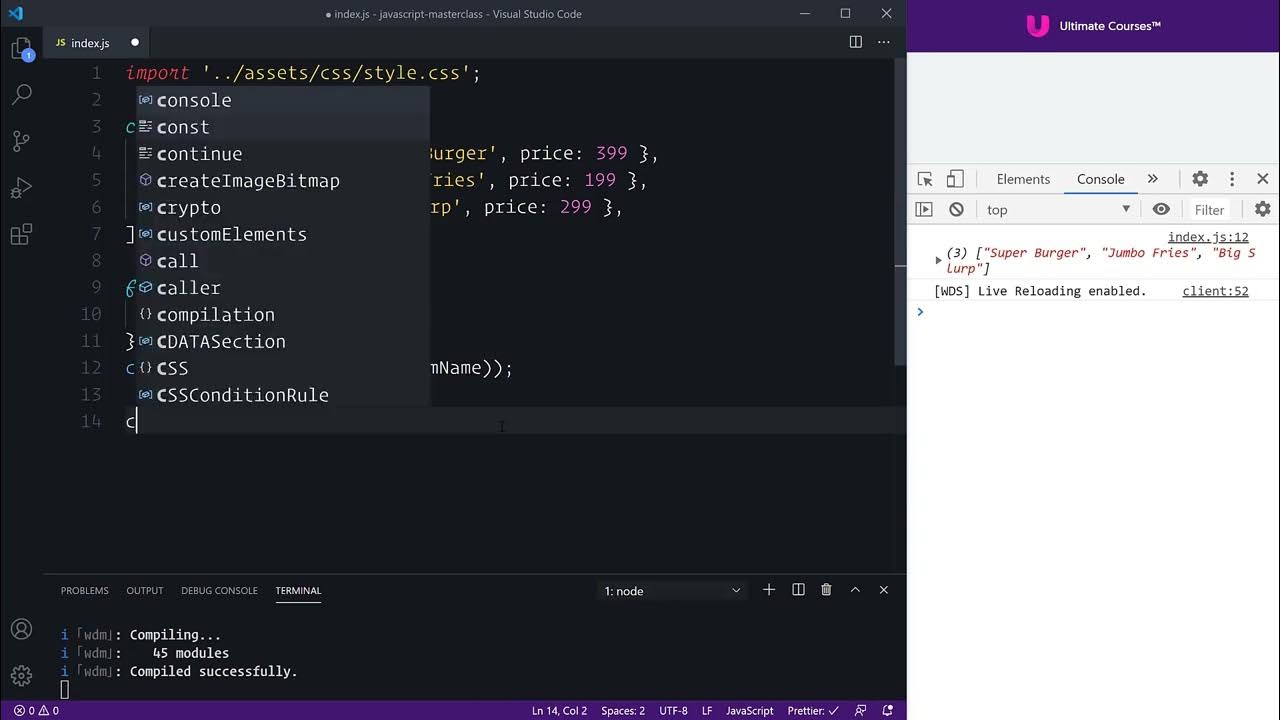 Ultimate JavaScript Masterclass 05 - Lambda Expressions Anonymous ...