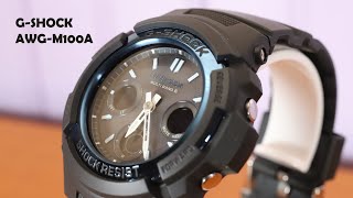G-SHOCK AWG M100 Unboxing and visual review, speechless.