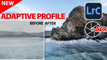 NEW Adaptive Profiles in Lightroom and Camera RAW
