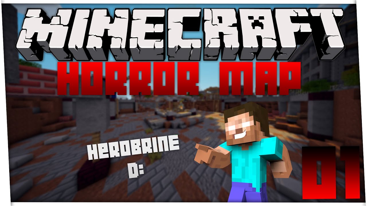 Minecraft HORROR Map | HEROBRINE #1 - YouTube