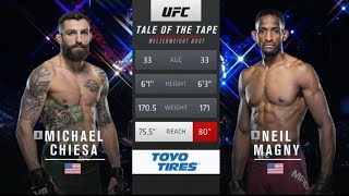 UFN on ESPN 20 Chiesa VS Magny