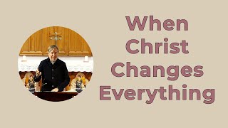 When Christ Our Peace Changes Everything, Revd. Mark Fletcher
