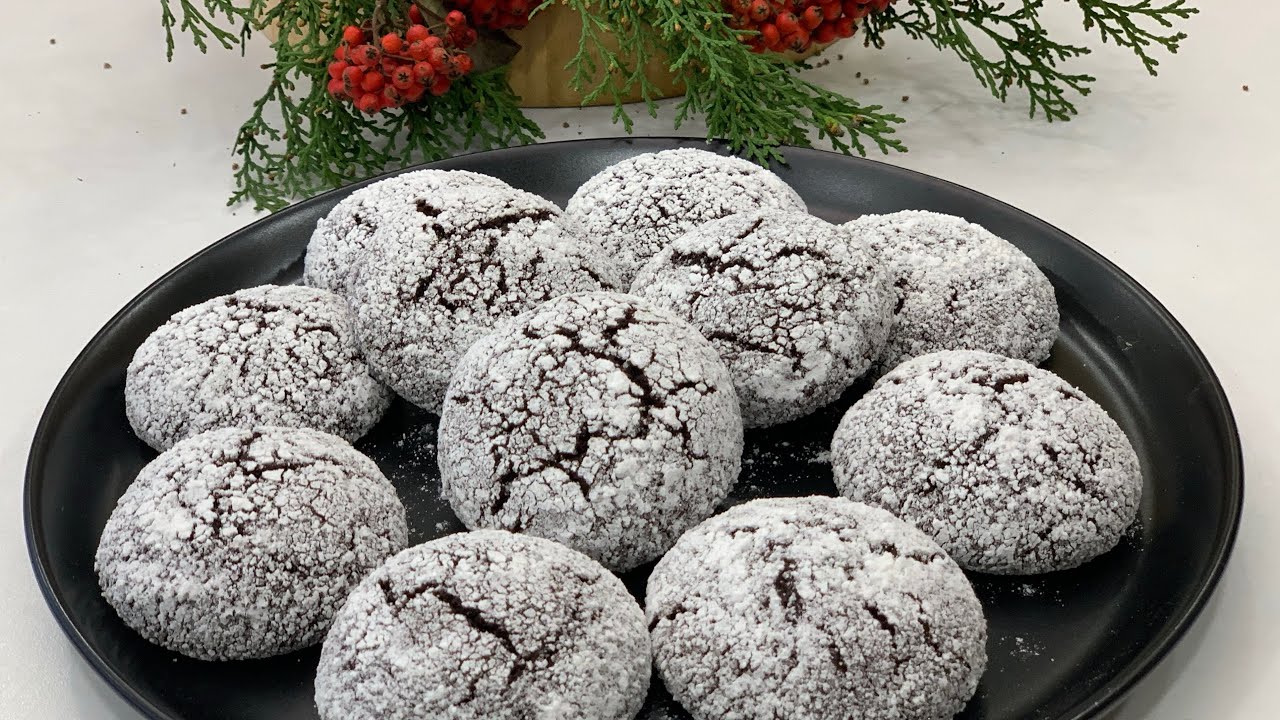 Çikolatalı Çatlak Kurabiye🧨Bera TatlıDünyası