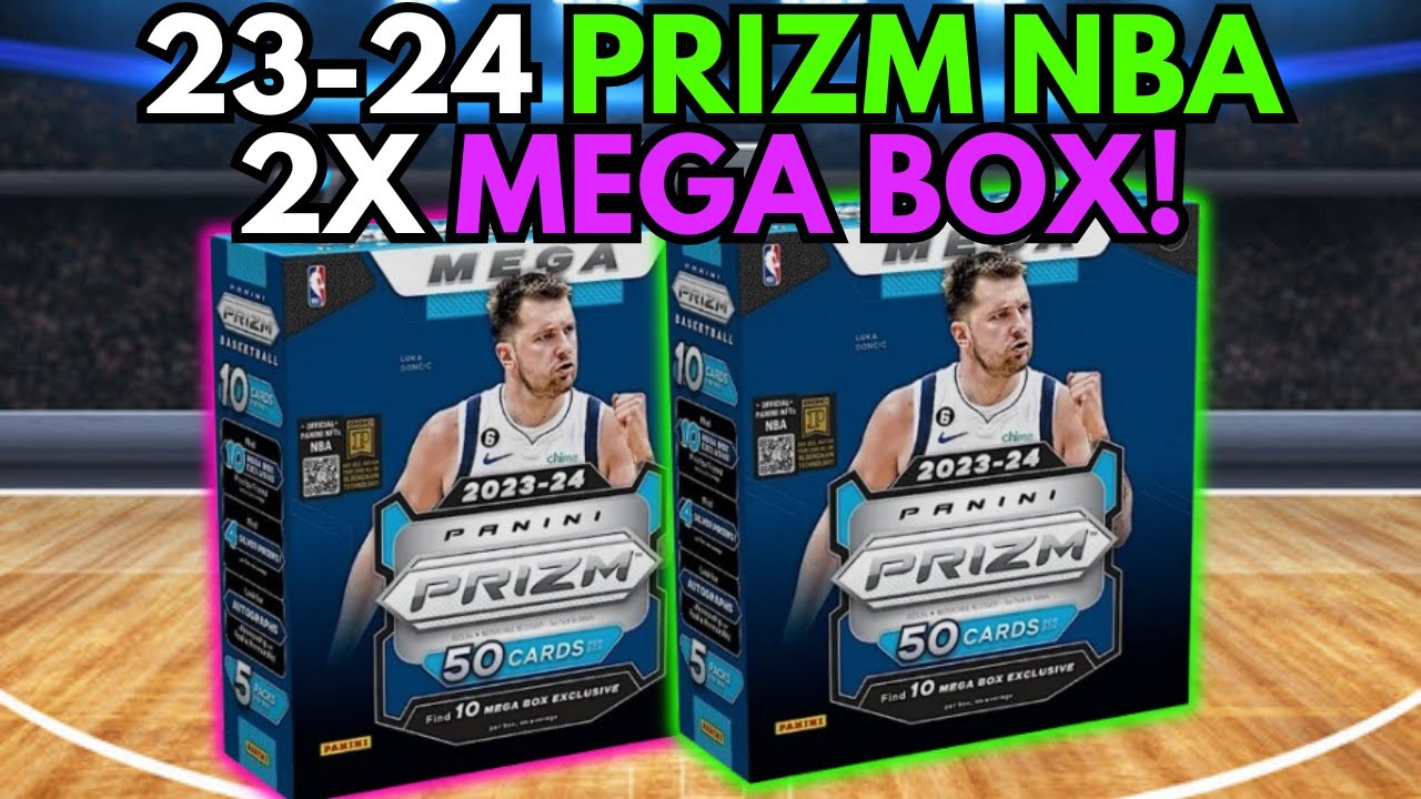Pink Ice Prizms | 2x Mega Box | 2023-24 Panini Prizm NBA