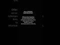 offensive cyber operations.