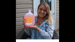 Method Gel Dish Soap, Refill, Clementine,