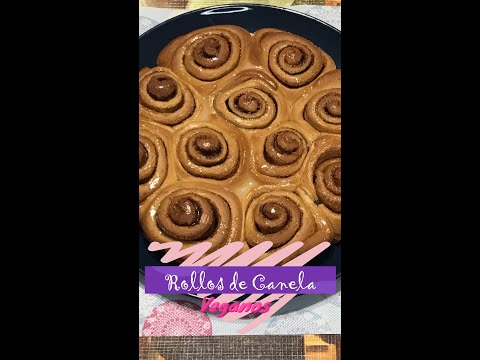 Rollos de Canela veganos #shortsyoutube #shortvideo #recipe #shortsfeed #fyp #parati #shorts