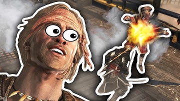 I played AC Black Flag with the dumbest weapon