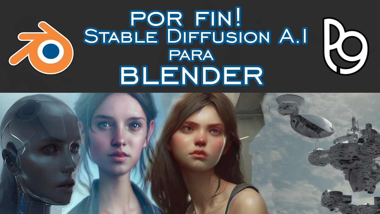 🤖 Por fin! Stable Diffusion para Blender 🤖 Llegó la inteligencia ...