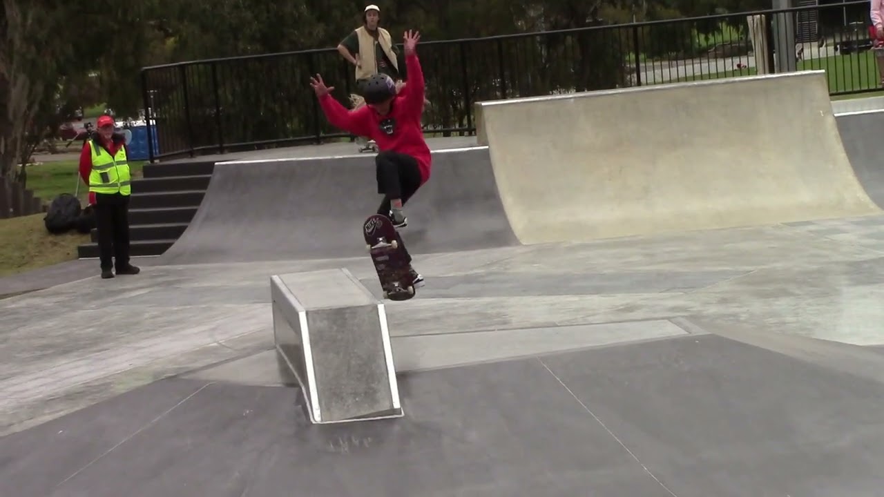 New Adelaide city skatepark opening day 3 9 2022 YouTube
