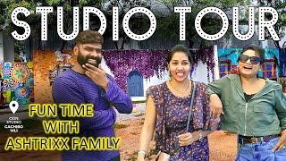 STUDIO TOUR @ ODN With Sudhir & Ashmita | Super Talks With Supraja |#Studiotour #Vlogs #ashtrixx
