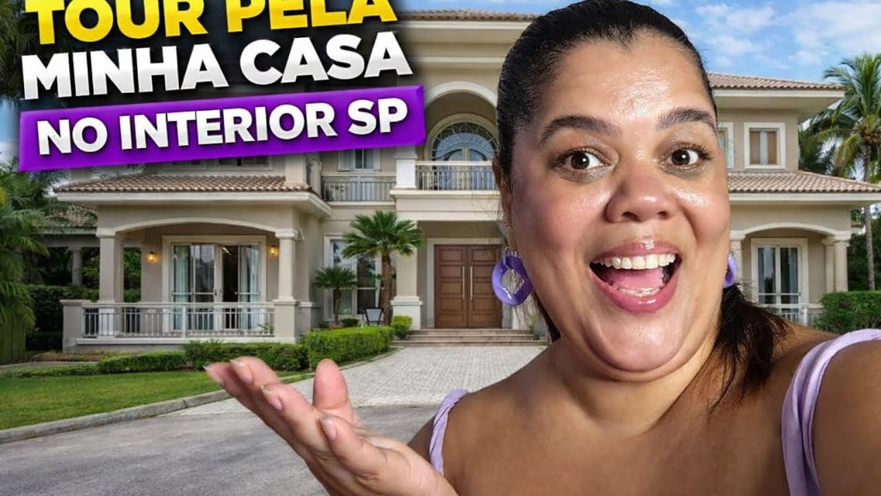 Tour pela minha casa no interior de São Paulo - YouTube