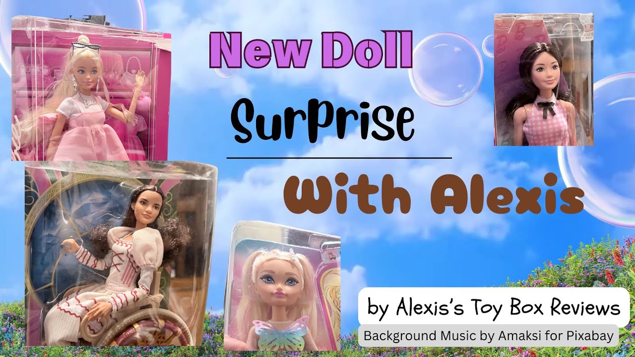 Opening 4 Doll new toys