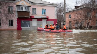 Thousands evacuated in Kazakhstan and Russia amid worst flooding in decades