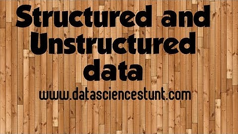 What is the main difference between structured and unstructured data? #shorts #ai #ml