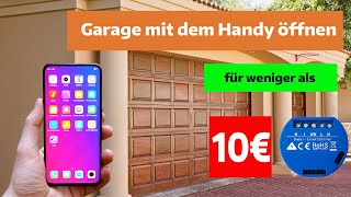 Garagentor Mit Dem Handy Offnen Youtube