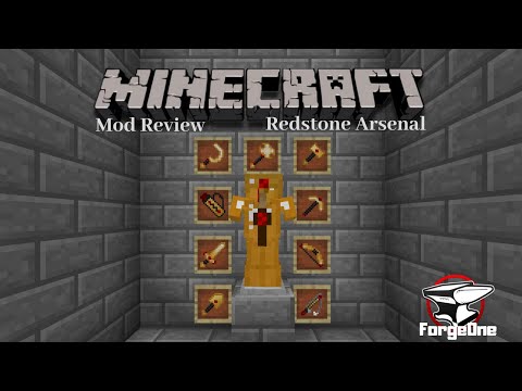 Minecraft Mod Review - Redstone Arsenal