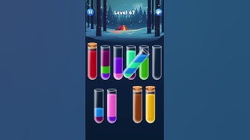 Water Sort & Help The Girl Level 67 #CorianderGaming