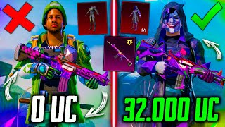 Очень Удачная Прокачка Аккаунта На 32000 Uc В Pubg Mobile! Выбил Мифик Шут + M416 Шут В Пубг Мобайл