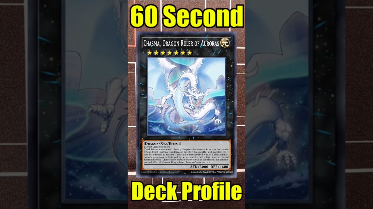 60 Second Dragon Ruler Deck Profile! 