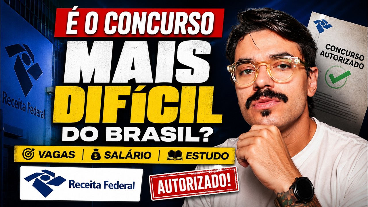 Concurso RECEITA FEDERAL autorizado: O Que Estudar? Salário, vagas e ...