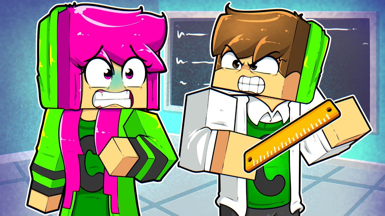 Virei PROFESSOR no Minecraft!