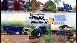 FARMING SIMULATOR FS 20 MAPA SUL DO BRASIL COMPLETO