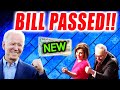 BILL PASSES! NEW Fourth Stimulus Package Details 2022, Daily News Bites
