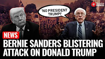 Bernie Sanders Leads ‘No Kings’ Rally, Warns Trump Against Authoritarian Rule in America