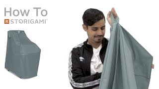 How to Fold: Storigami Easy Fold Stackable Chair Cover