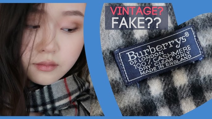 Burberry Scarf: Fake vs Real & How to Avoid Getting Scammed – Between Naps  on the Porch