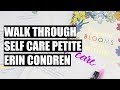 Erin Condren Petite Self Care Planner Walkthrough and Review!