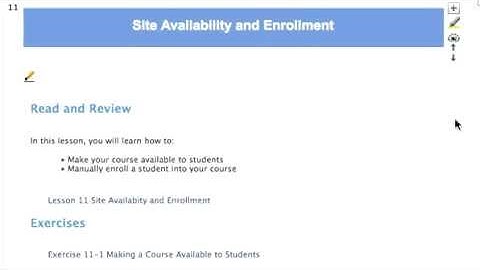 Navigate Instructor Training: Hiding/Showing a Block