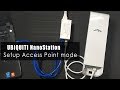 UBIQUITI - How to setup Access point mode