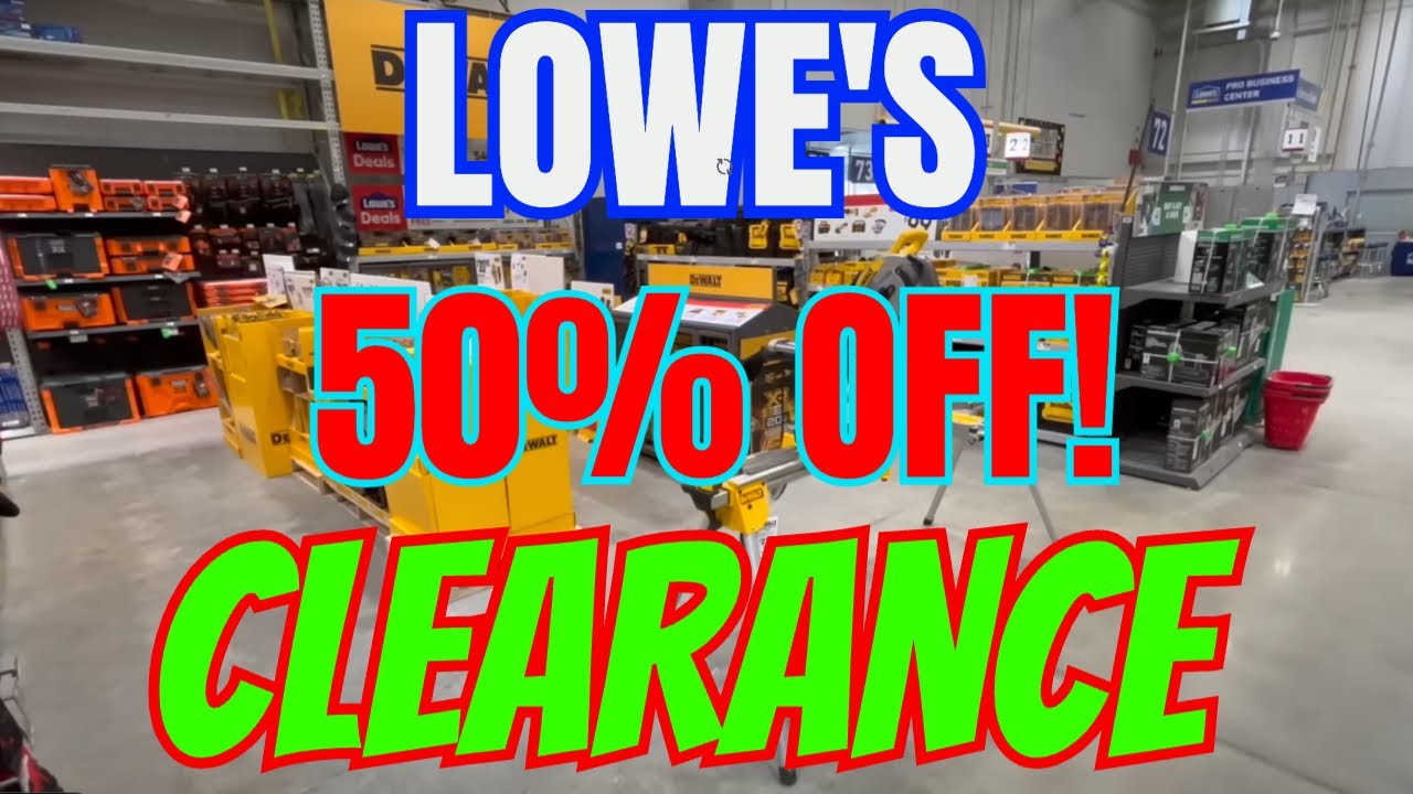 Распродажи от Lowe's, которые вы не можете пропустить!