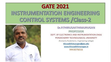 GATE : EEE, ECE and IN Control systems-Control system Class 2 Mathematical modeling
