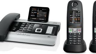 Rezension: Gigaset DX600A Set mit 2 x E630H schnurloses DECT ISDN Telefon digital