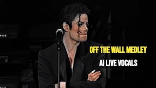 Michael Jackson - Off The Wall Medley History World Tour Ai Live Vocals