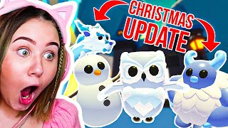 Buying All The New Christmas Pets In Adopt Me Update Roblox Youtube - ruby games roblox adopt me