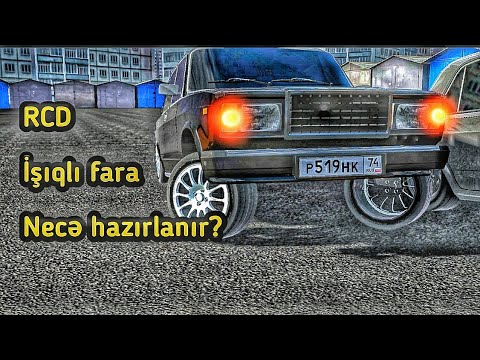 (RCD) - Maşına parlaq işıq necə qoyulur? | Sürpriz faralar | RCD oyunund işləyən fara necə qoyulur?