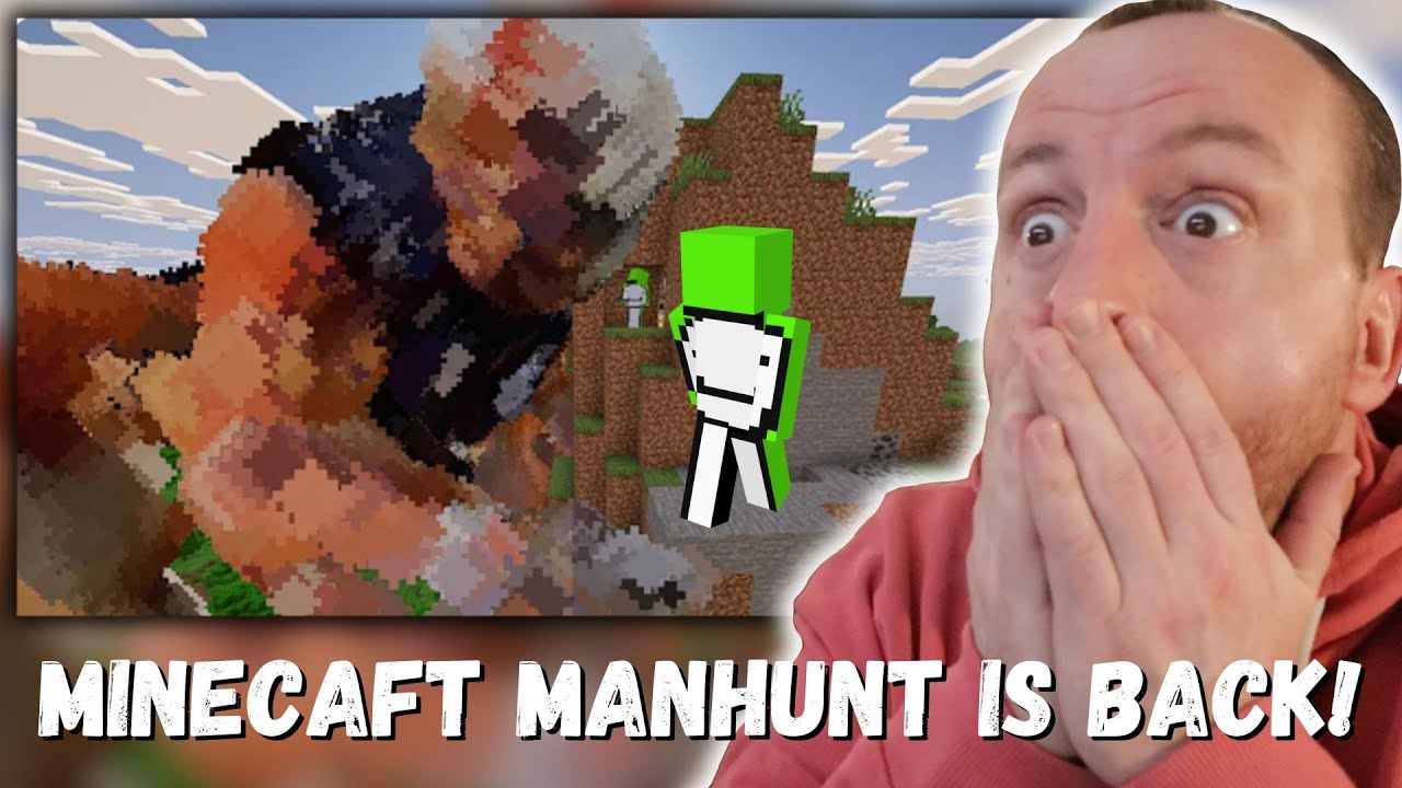 MINECRAFT MANHUNT IS BACK!!! Dream Minecraft Speedrunner VS TITAN (REACTION!!!)